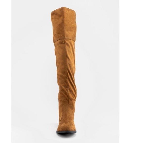 NEW Qupid Zion tie back boots in coffee - Picture 3 of 7